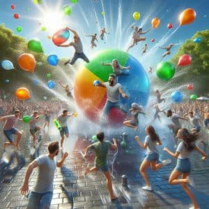 Videoside - Vand ballon festival