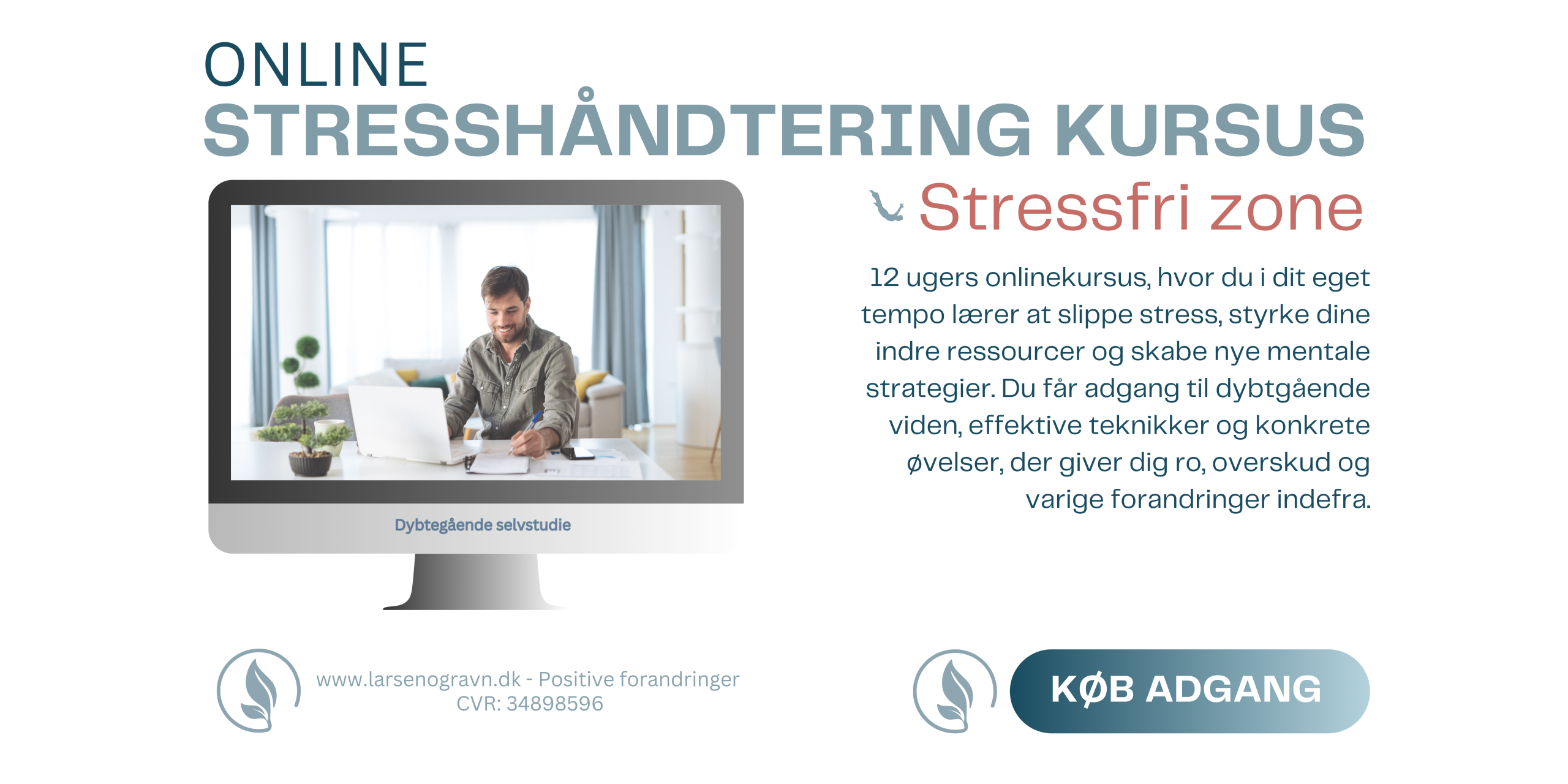 Online stresshåndtering kursus