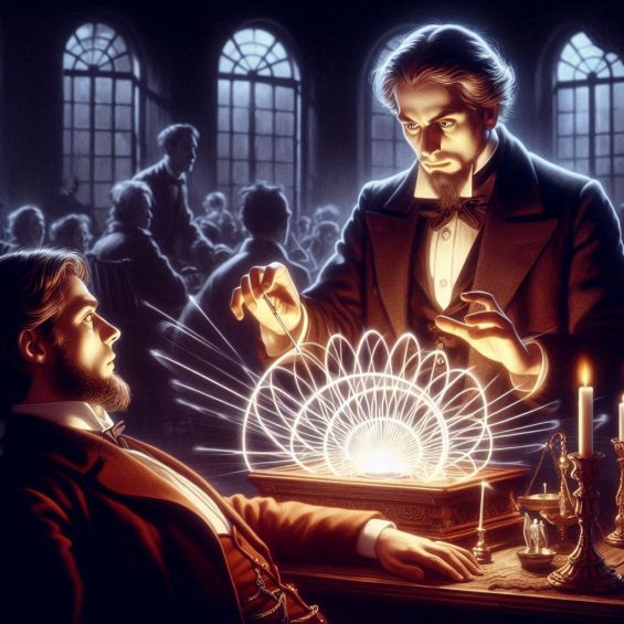 Franz Anton Mesmer skrev sig selv ind i hypnosens historie ved at udvikle en særlig metode hvor han anvendte magneter.