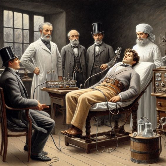 I dag er det svært at forestille sig, men engang var der ikke så mange andre muligheder. gennem 1800 tallet blev der arbejdet med hypnose som bedøvelse fordi der ikke var andre alternativer som vi kender det i dag.